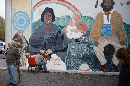 Mural at Cementa22.  Photo Ian Hobbs 