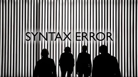 Syntax Error is Ben Aylward, Matthew Syres, Peter Yates, Ben Eadie 