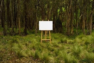 En Plein Air (bushblock), 2014, photograph: Bryden Williams 